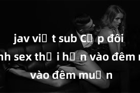 jav việt sub Cặp đôi gái xinh sex thổi hồn vào đêm muộn